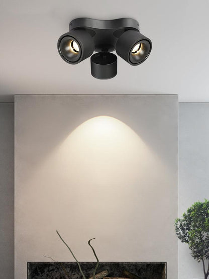Rotating Spotlight | Integrated LED | Black or White