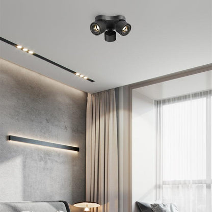 Rotating Spotlight | Integrated LED | Black or White
