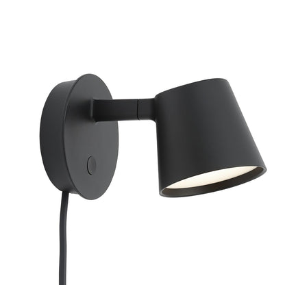 Wall Lamp Set | Adjustable Aluminum & Acrylic | Black, White, Red