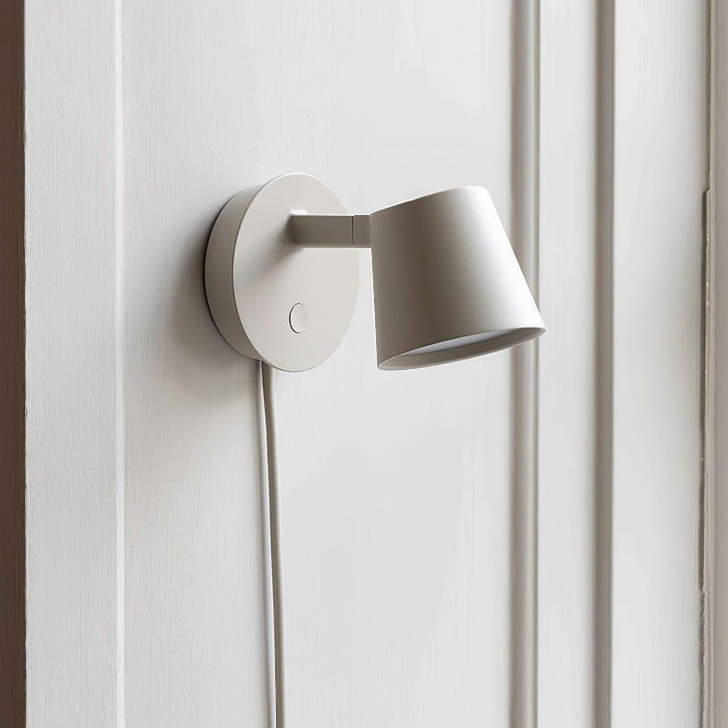 Wall Lamp Set | Adjustable Aluminum & Acrylic | Black, White, Red