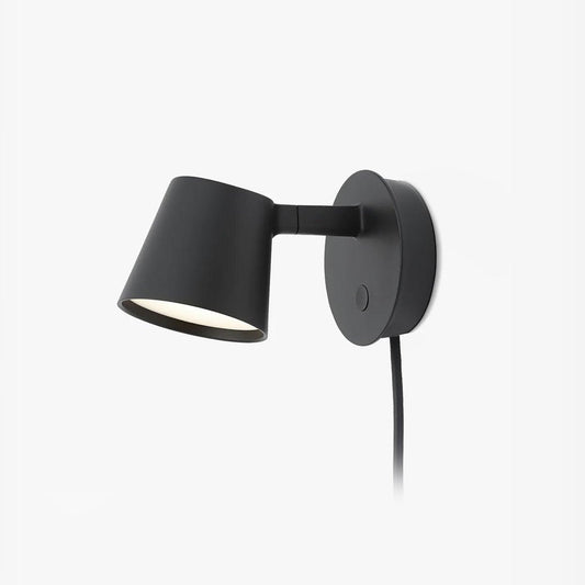 Wall Lamp Set | Adjustable Aluminum & Acrylic | Black, White, Red