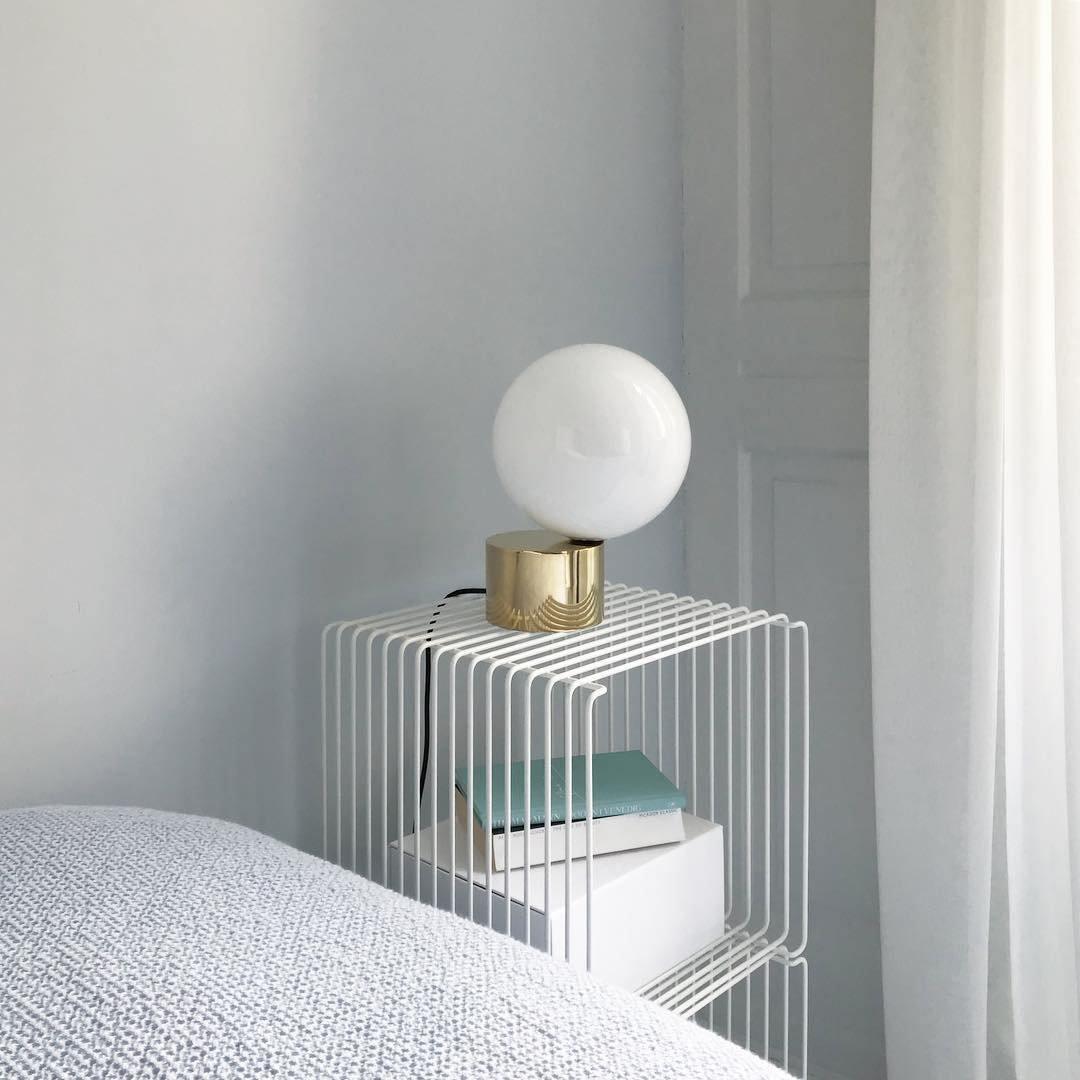 Table Lamp | Metal & Glass | Gold Finish