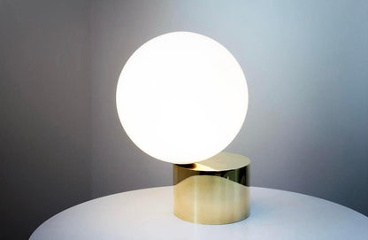 Table Lamp | Metal & Glass | Gold Finish
