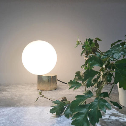 Table Lamp | Metal & Glass | Gold Finish
