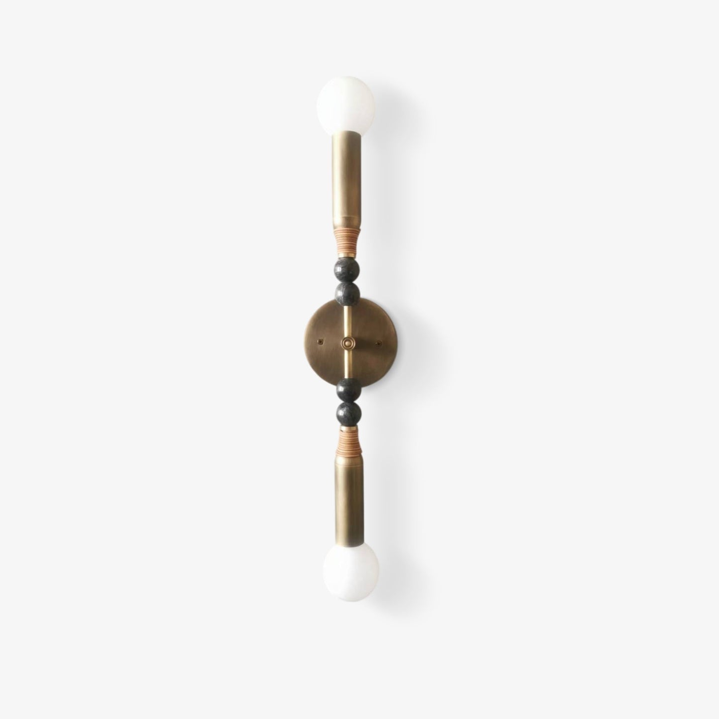 Toam Wall Lamp | Brass & Marble | Sold as a Pair