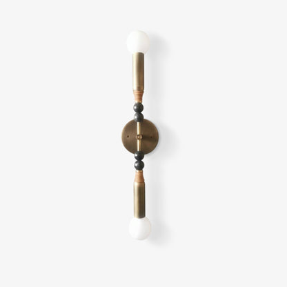 Toam Wall Lamp | Brass & Marble | Sold as a Pair