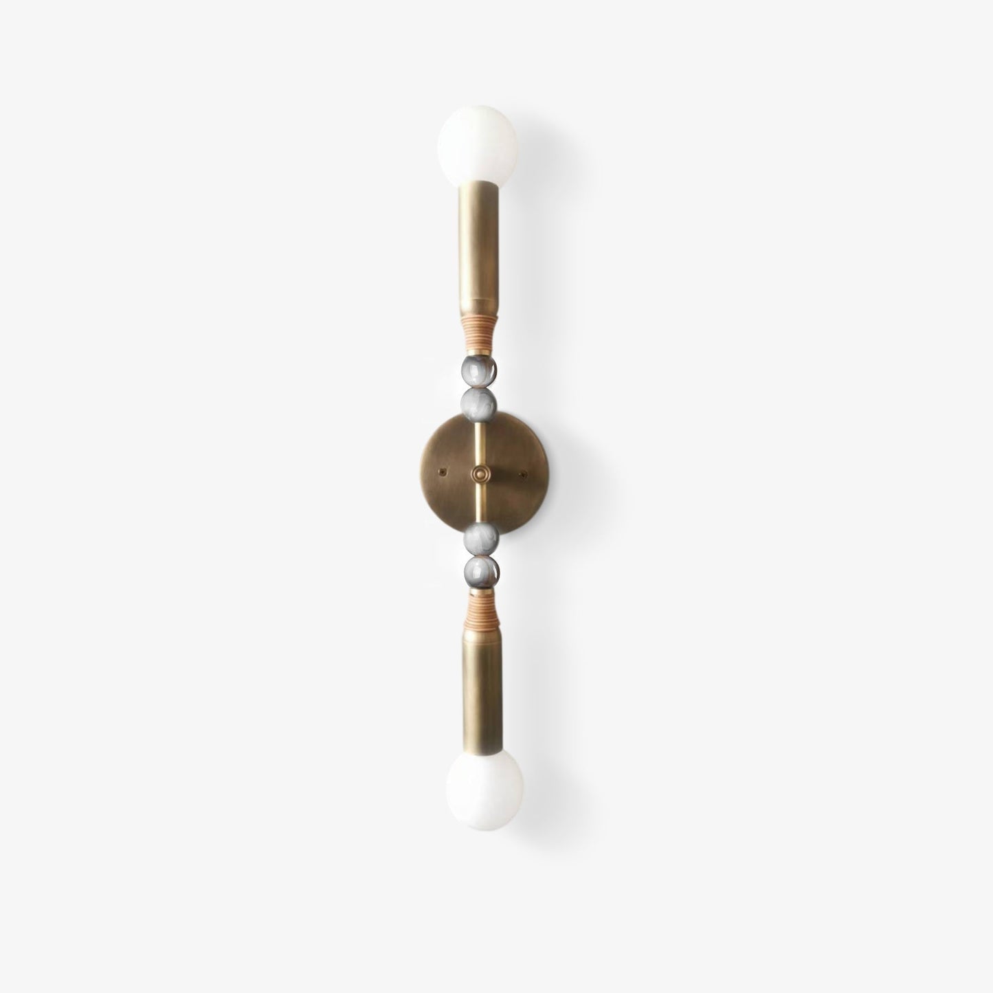 Toam Wall Lamp | Brass & Marble | Sold as a Pair