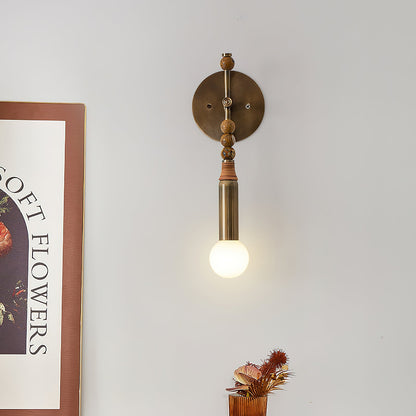 Toam Wall Lamp | Brass & Marble | Sold as a Pair