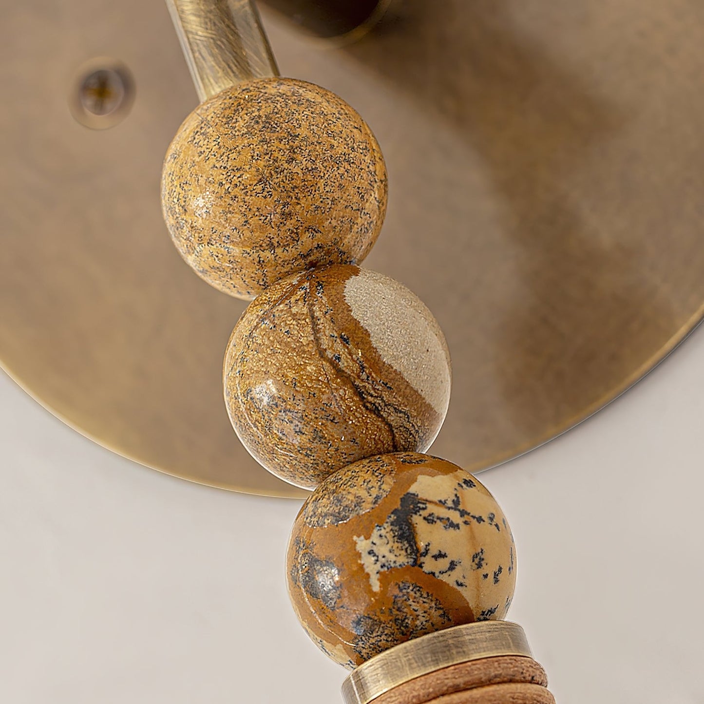Toam Wall Lamp | Brass & Marble | Sold as a Pair
