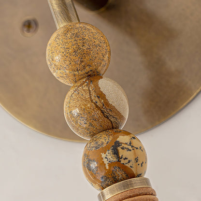 Toam Wall Lamp | Brass & Marble | Sold as a Pair