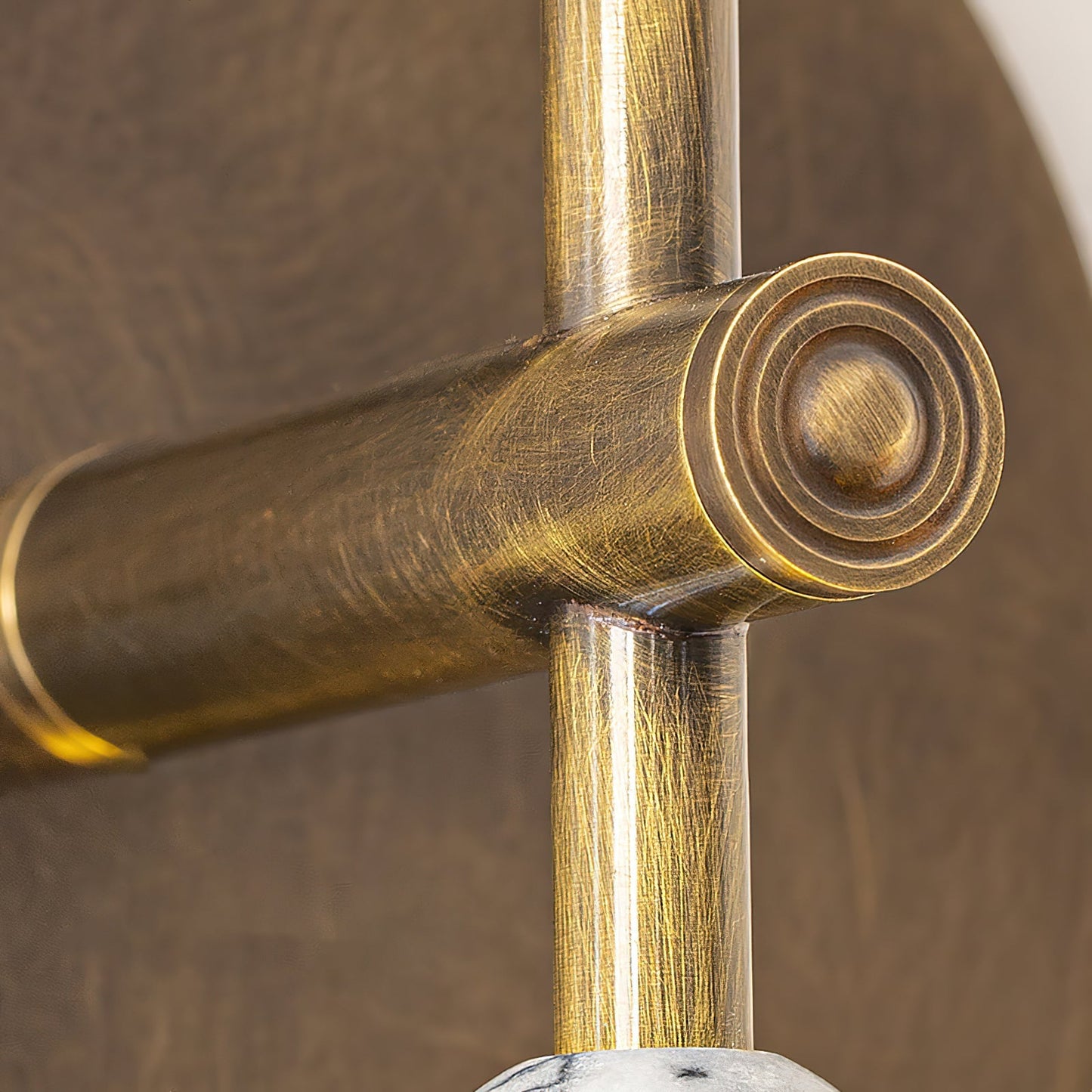 Toam Wall Lamp | Brass & Marble | Sold as a Pair