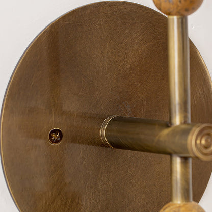 Toam Wall Lamp | Brass & Marble | Sold as a Pair