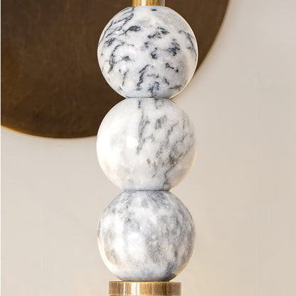 Toam Wall Lamp | Brass & Marble | Sold as a Pair
