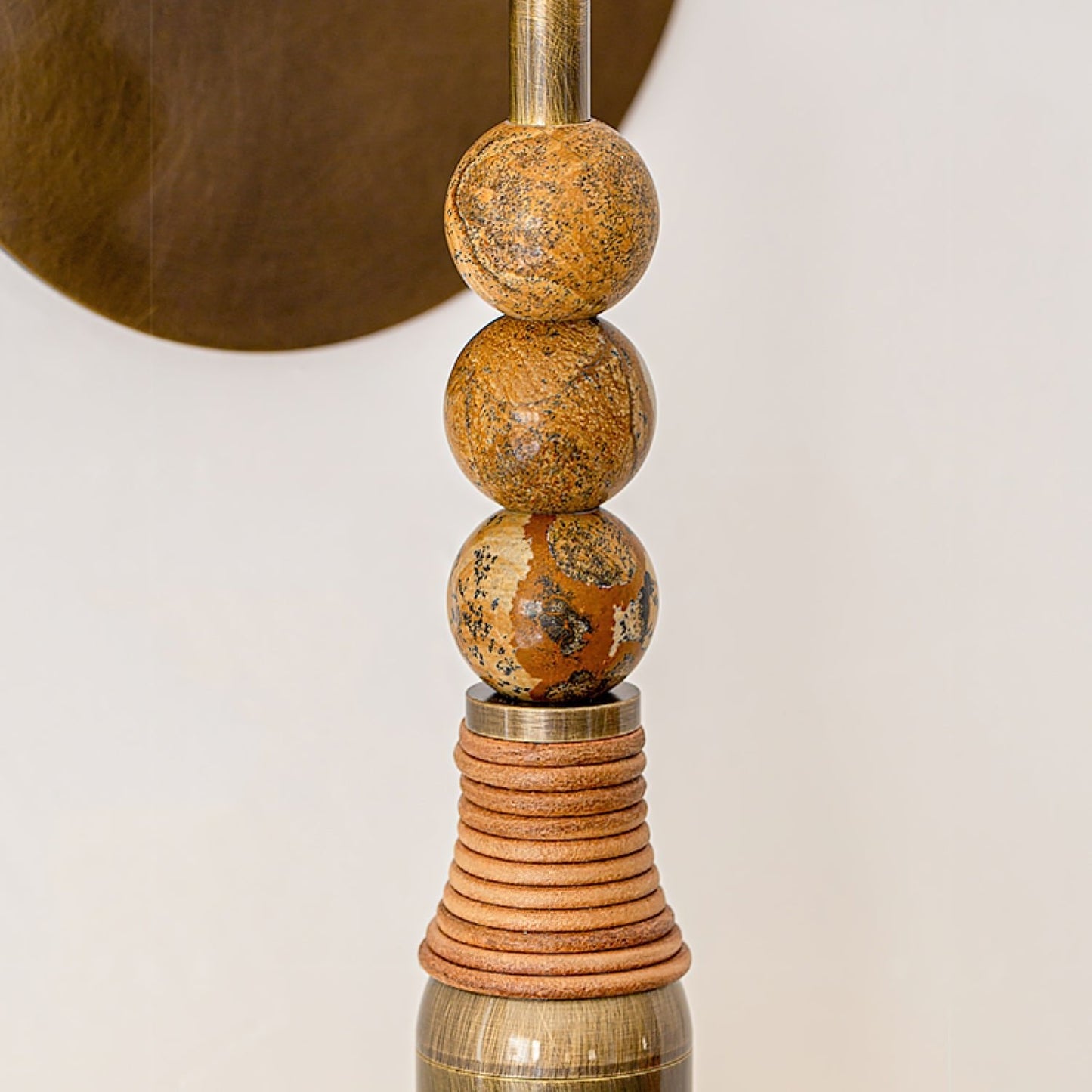 Toam Wall Lamp | Brass & Marble | Sold as a Pair