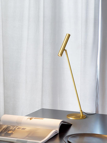 LED Table Lamp | Adjustable Brass | Black or Brass Finish