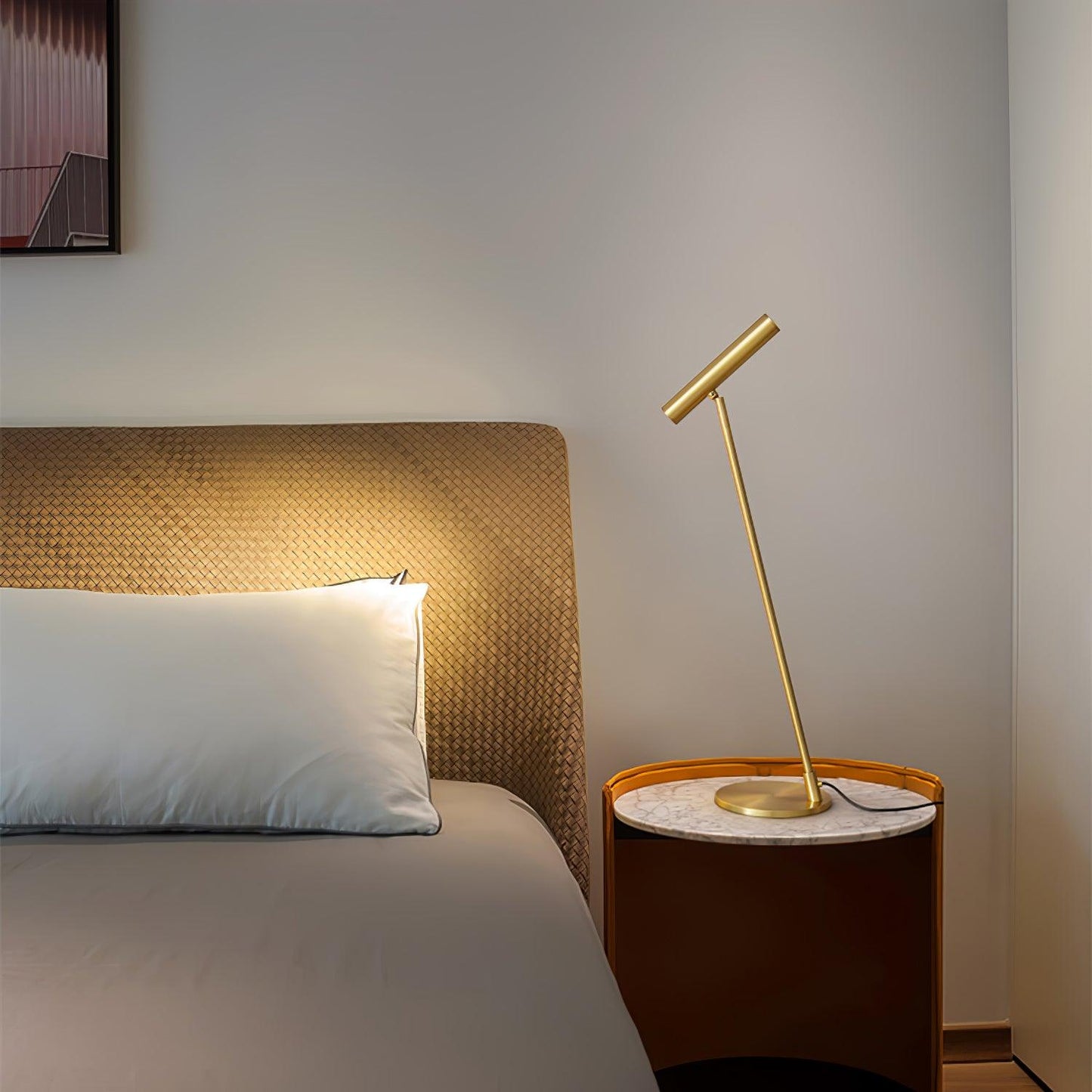 LED Table Lamp | Adjustable Brass | Black or Brass Finish