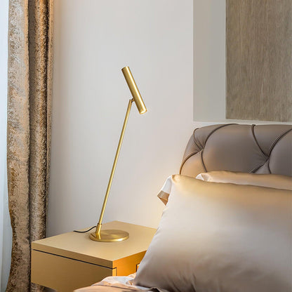 LED Table Lamp | Adjustable Brass | Black or Brass Finish
