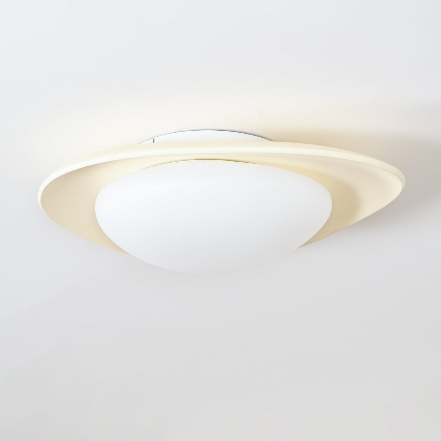 Tonia Ceiling Lamp | Resin Body with Integrated LED | Green or Beige, 36cm/46cm