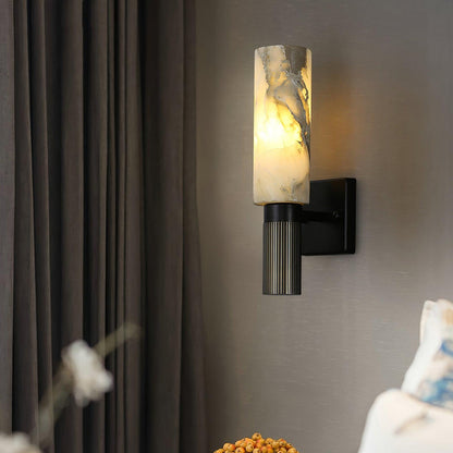 Alabaster Wall Sconce | Natural Stone | Set of 2