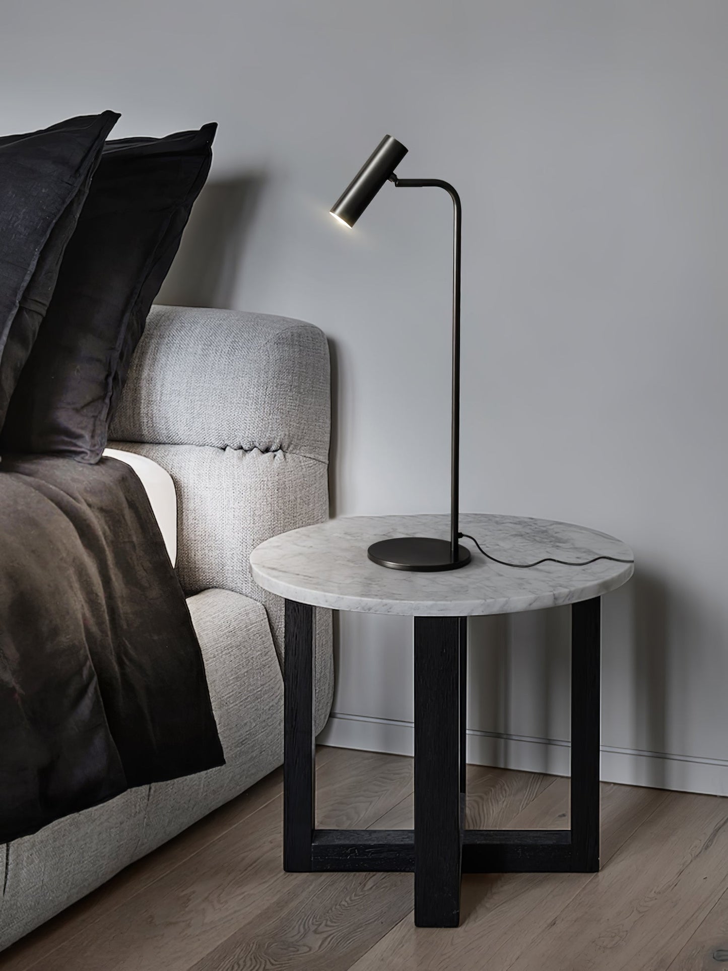 Torris Table Lamp | Satin Brass | Adjustable Height 60cm