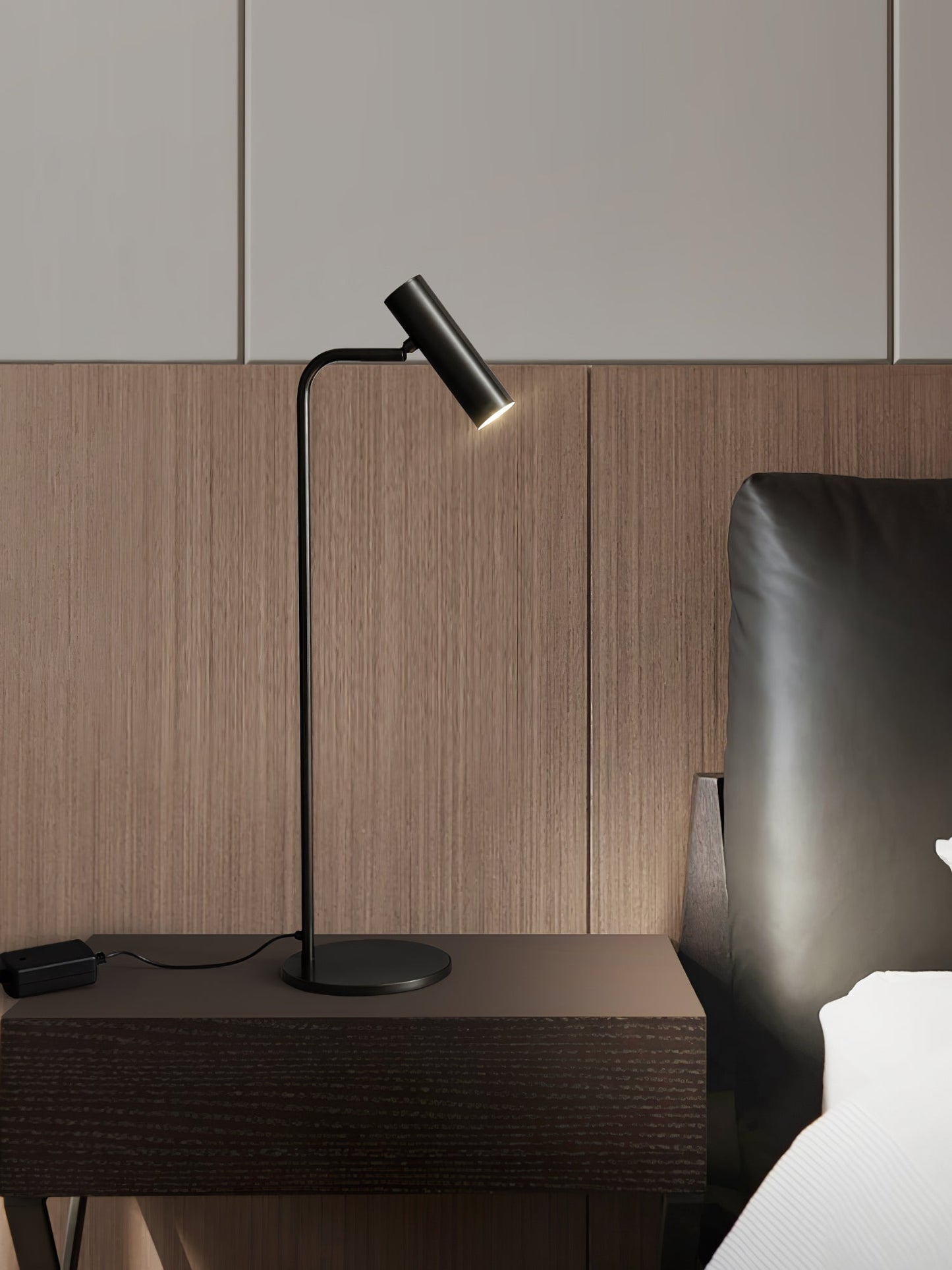 Torris Table Lamp | Satin Brass | Adjustable Height 60cm
