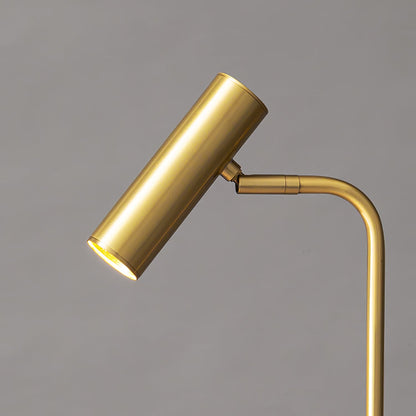 Torris Table Lamp | Satin Brass | Adjustable Height 60cm