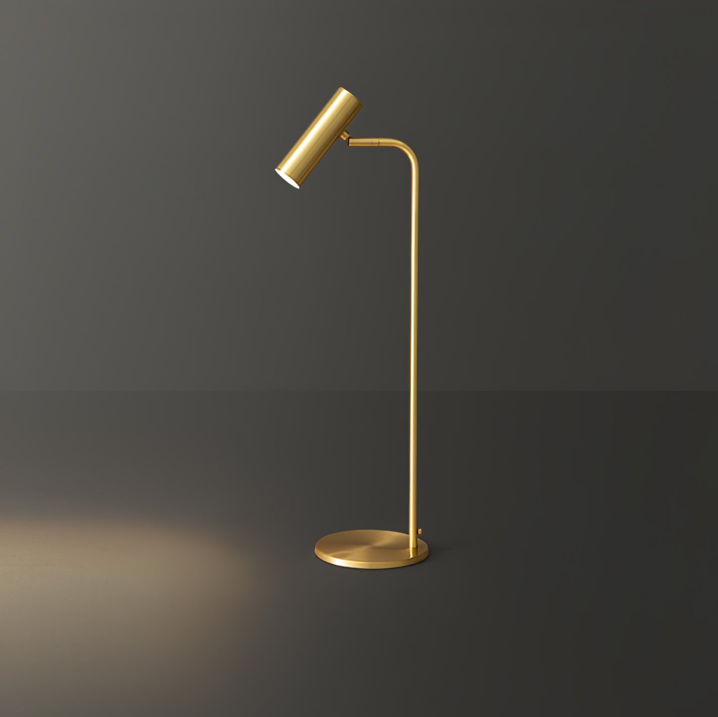 Torris Table Lamp | Satin Brass | Adjustable Height 60cm