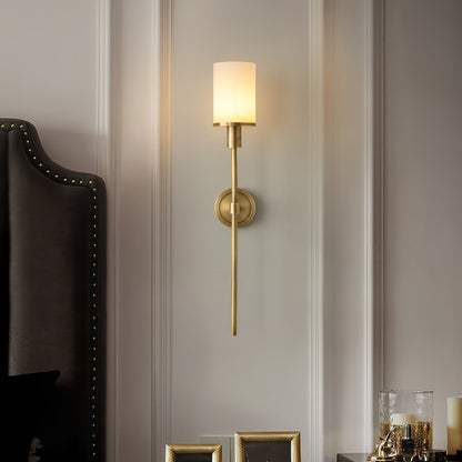 Tracie Wall Sconce | Alabaster & Metal | Set of 2