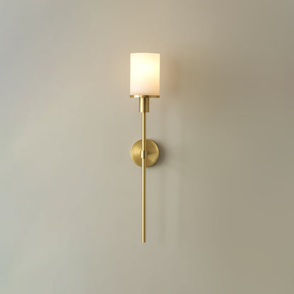 Tracie Wall Sconce | Alabaster & Metal | Set of 2