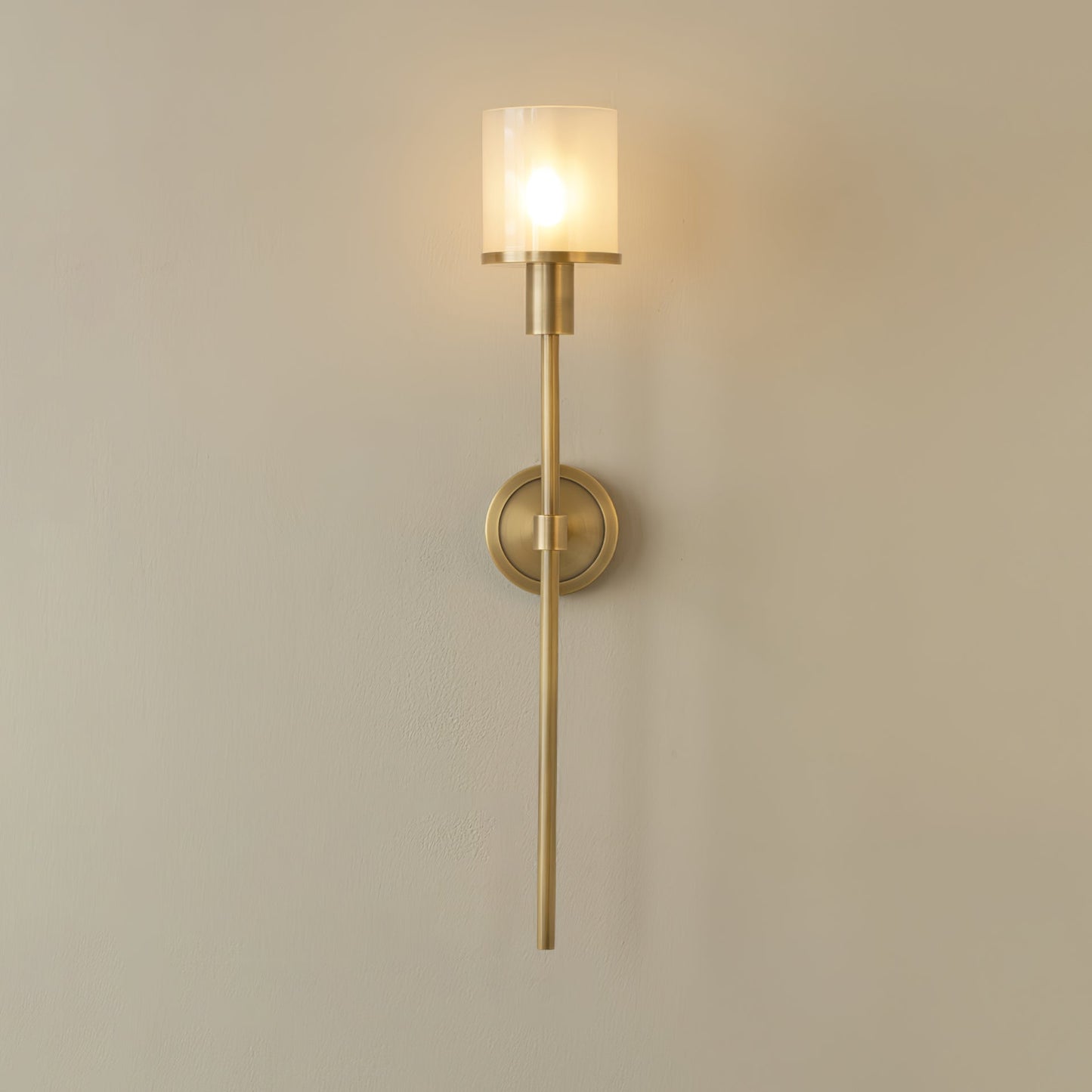 Tracie Wall Sconce | Alabaster & Metal | Set of 2