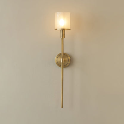 Tracie Wall Sconce | Alabaster & Metal | Set of 2
