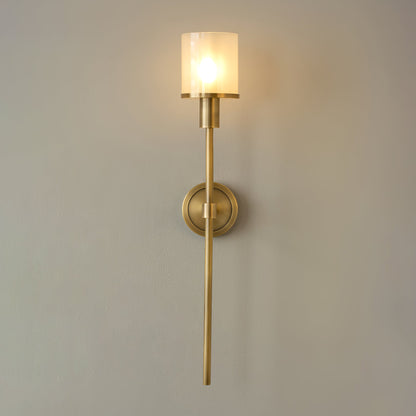 Tracie Wall Sconce | Alabaster & Metal | Set of 2