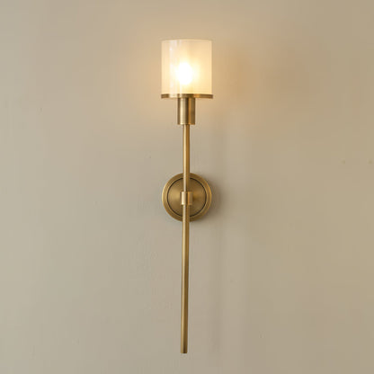 Tracie Wall Sconce | Alabaster & Metal | Set of 2