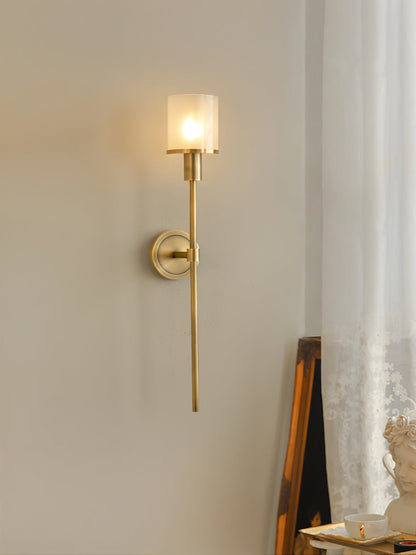 Tracie Wall Sconce | Alabaster & Metal | Set of 2