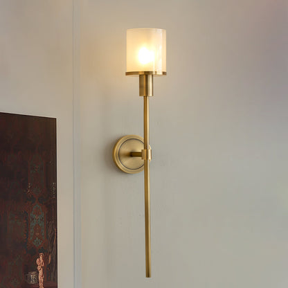 Tracie Wall Sconce | Alabaster & Metal | Set of 2