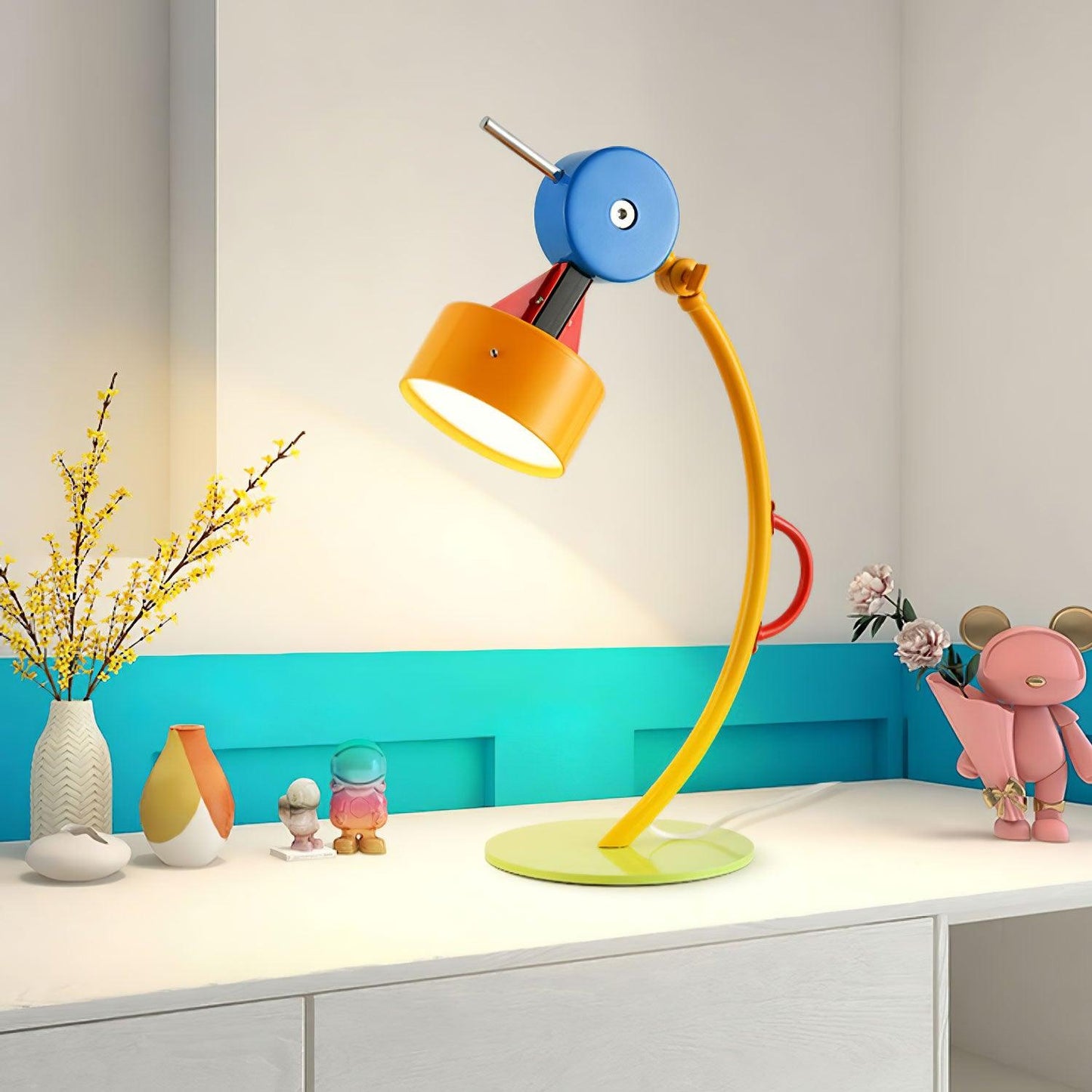 Treetops Table Lamp | Metal & Acrylic | Multi-Color