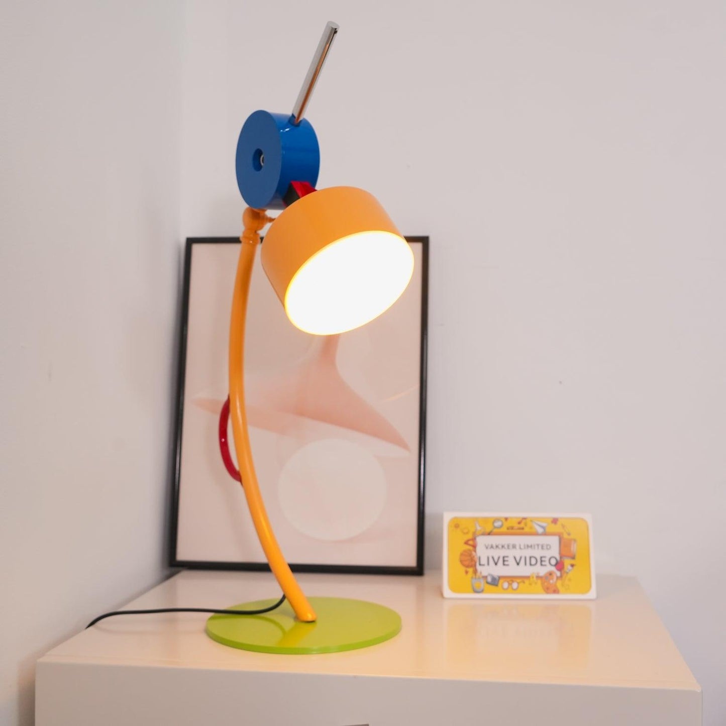 Treetops Table Lamp | Metal & Acrylic | Multi-Color