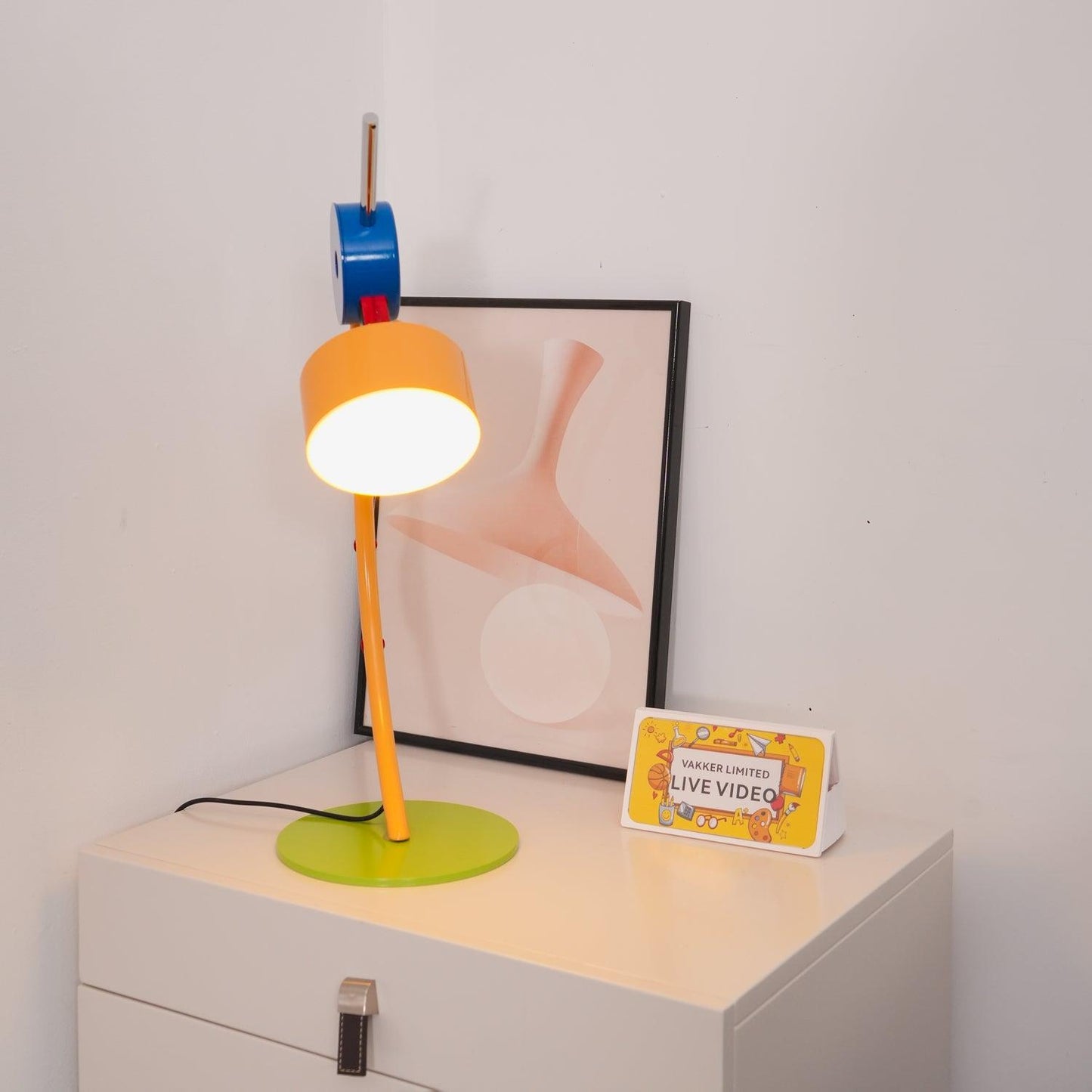 Treetops Table Lamp | Metal & Acrylic | Multi-Color