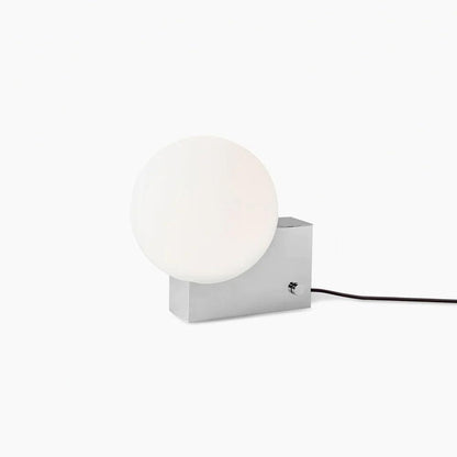 Fusion Table Lamp | Opaline Glass | Black, Chrome, Pink