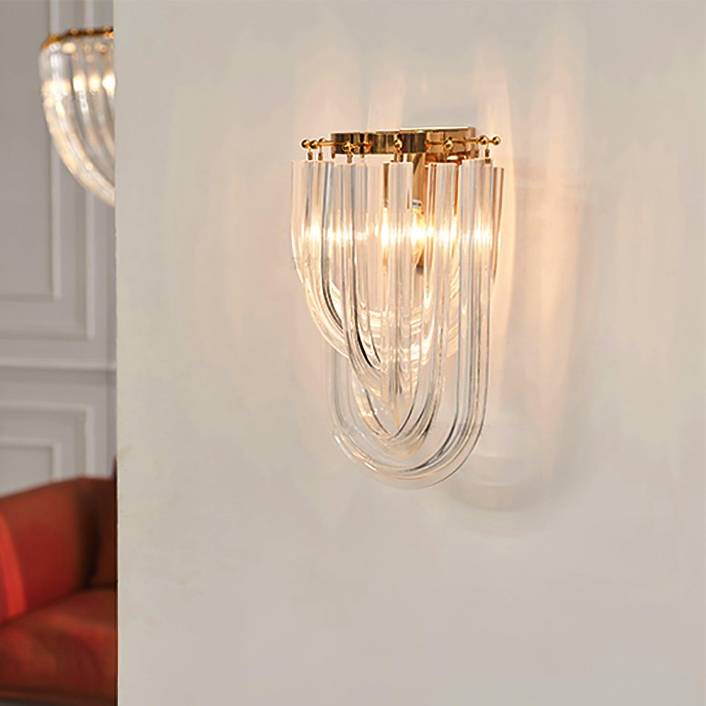 Murano Wall Lamp | Mid-Century Design | Set of 2