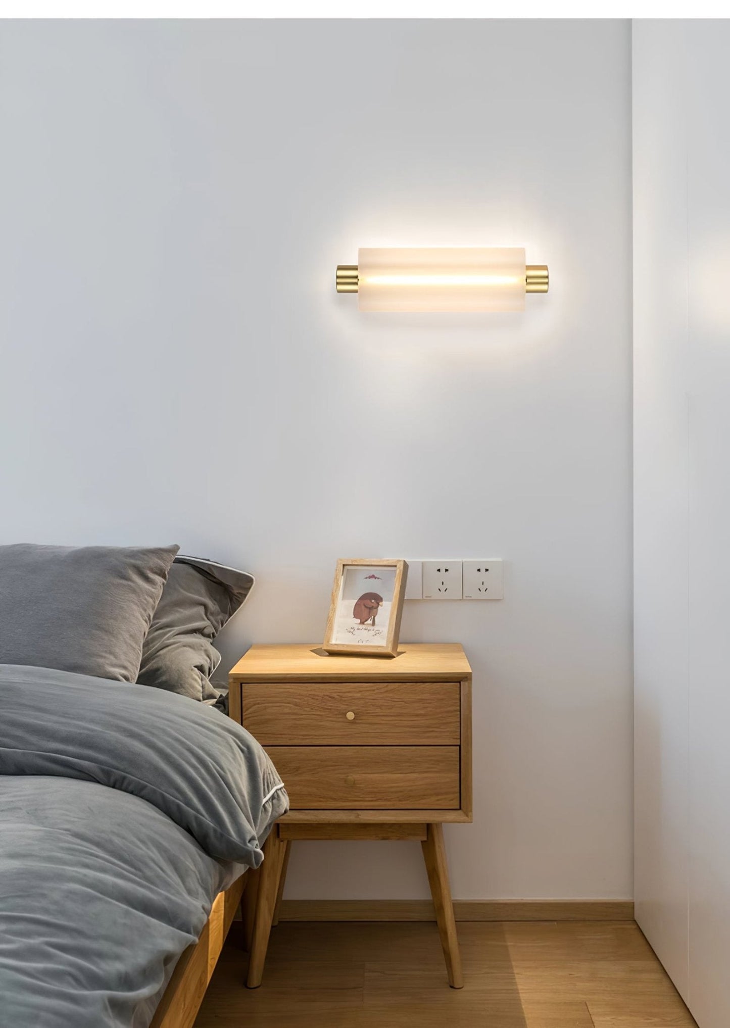 Trillium Wall Sconce | Metal & Acrylic | Set of 2