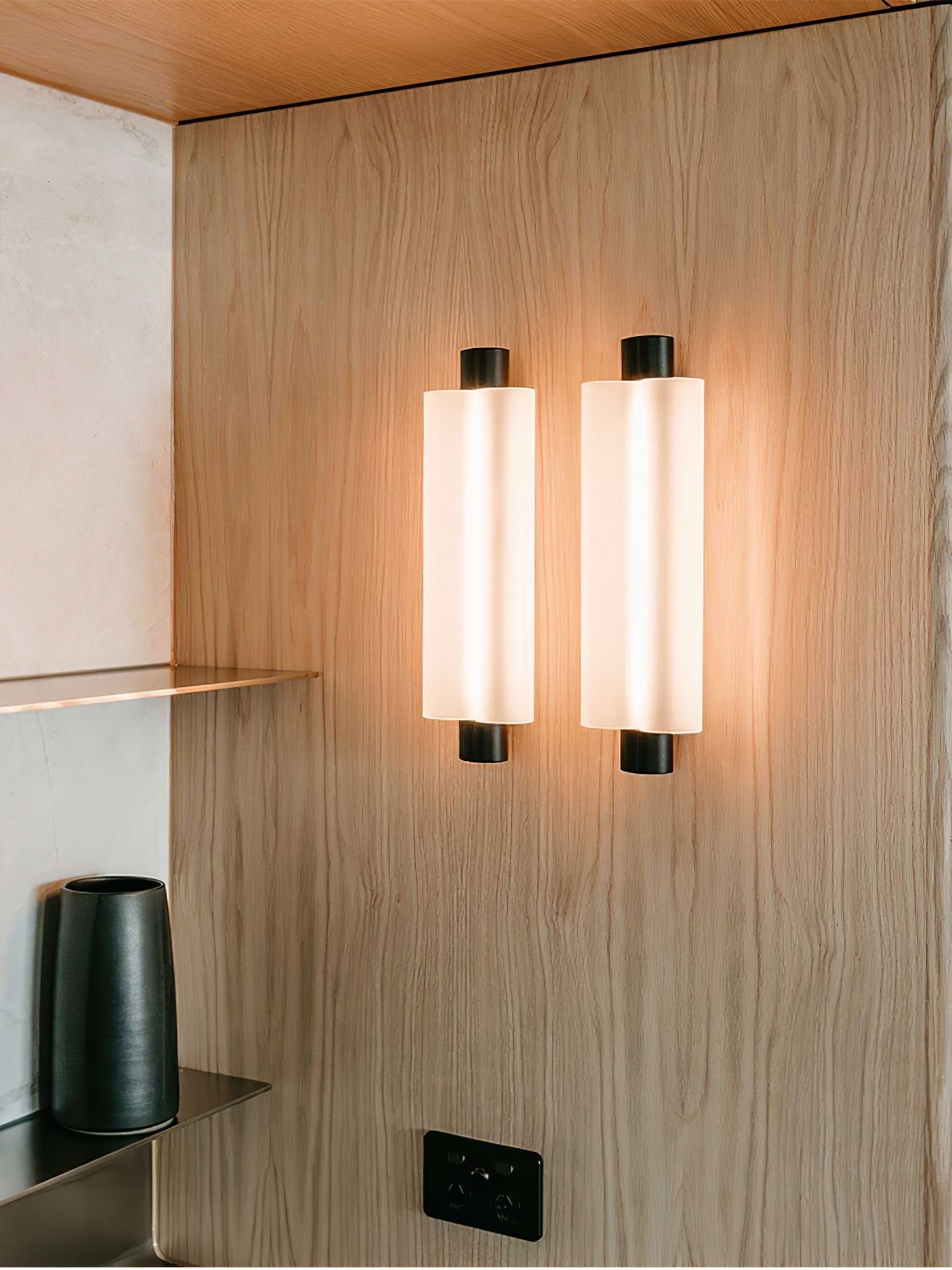 Trillium Wall Sconce | Metal & Acrylic | Set of 2
