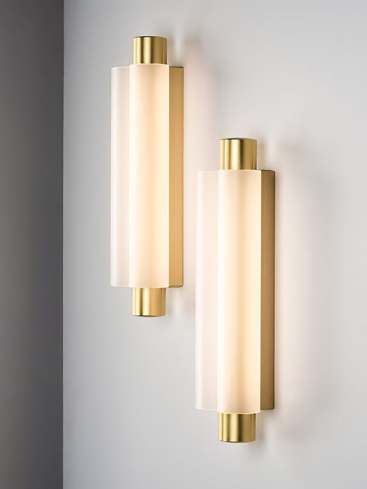 Trillium Wall Sconce | Metal & Acrylic | Set of 2