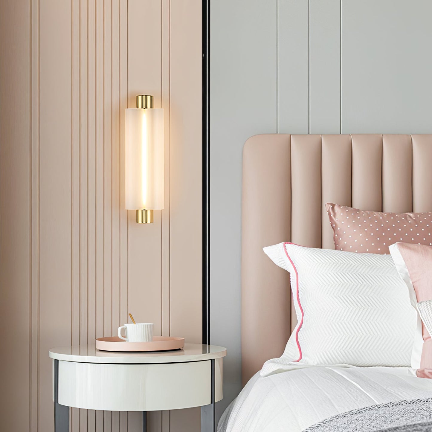 Trillium Wall Sconce | Metal & Acrylic | Set of 2