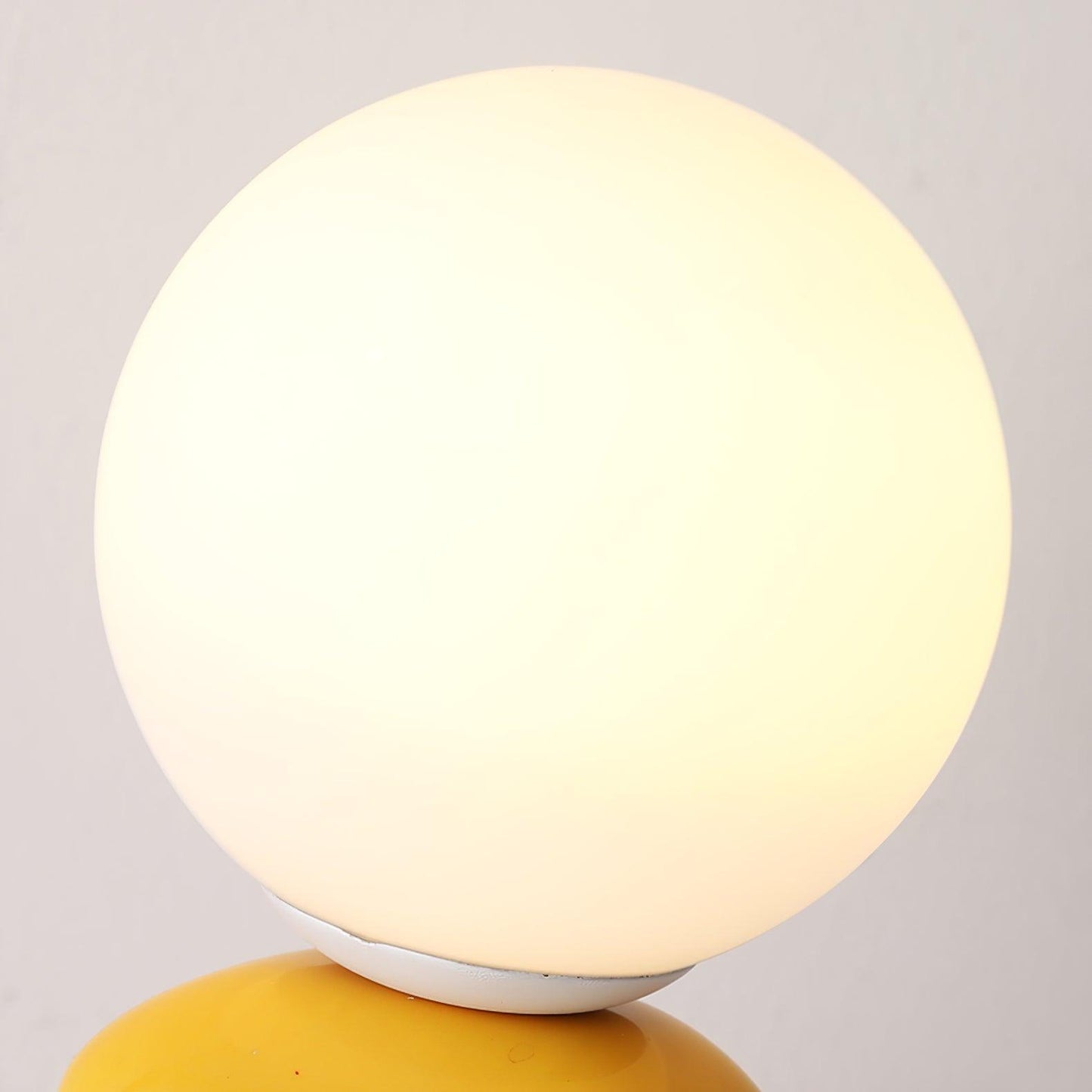 Triple Gourd Table Lamp | Glass & Ceramic | White, Grey, Blue, Red