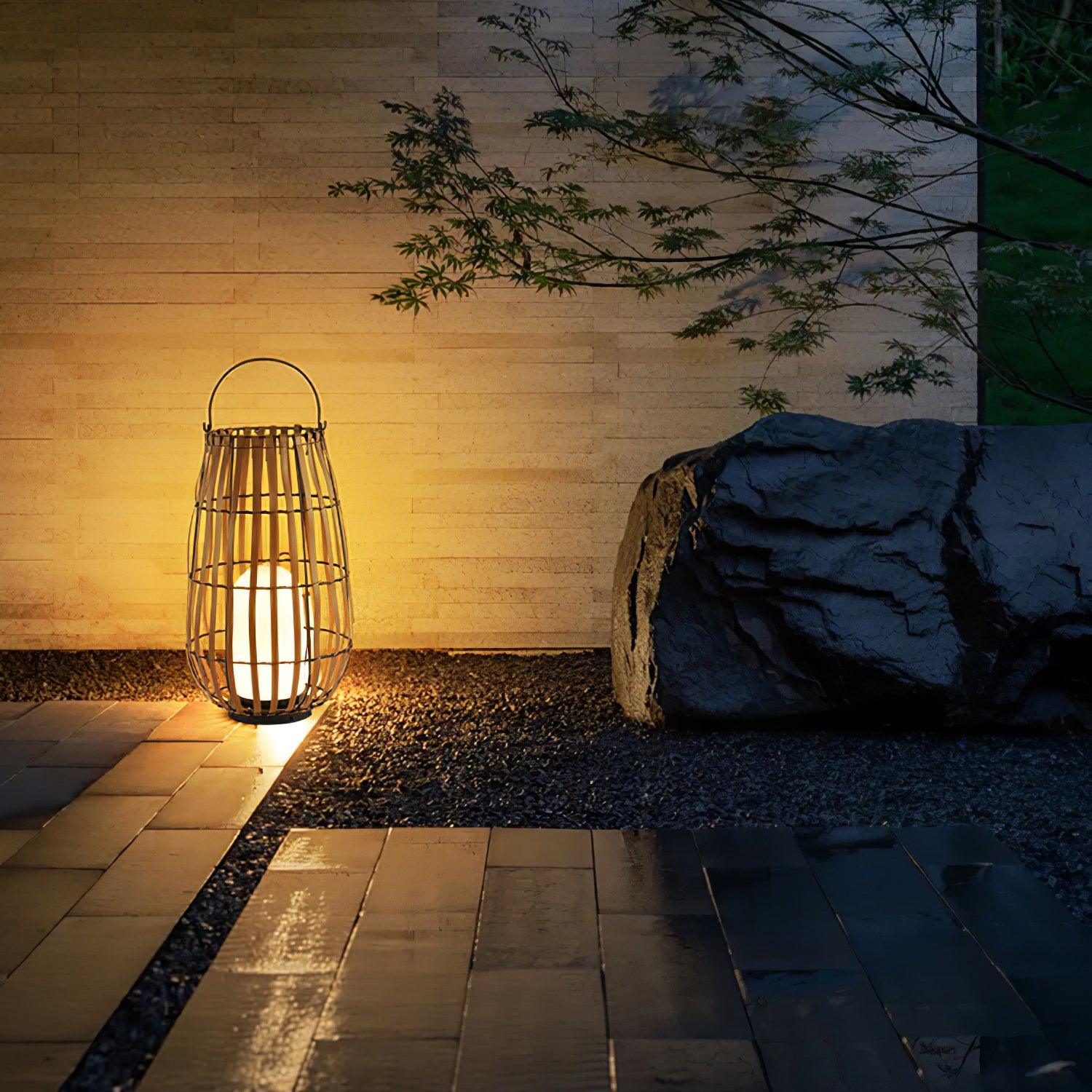 Tropic Braid Lantern Outdoor Lamp