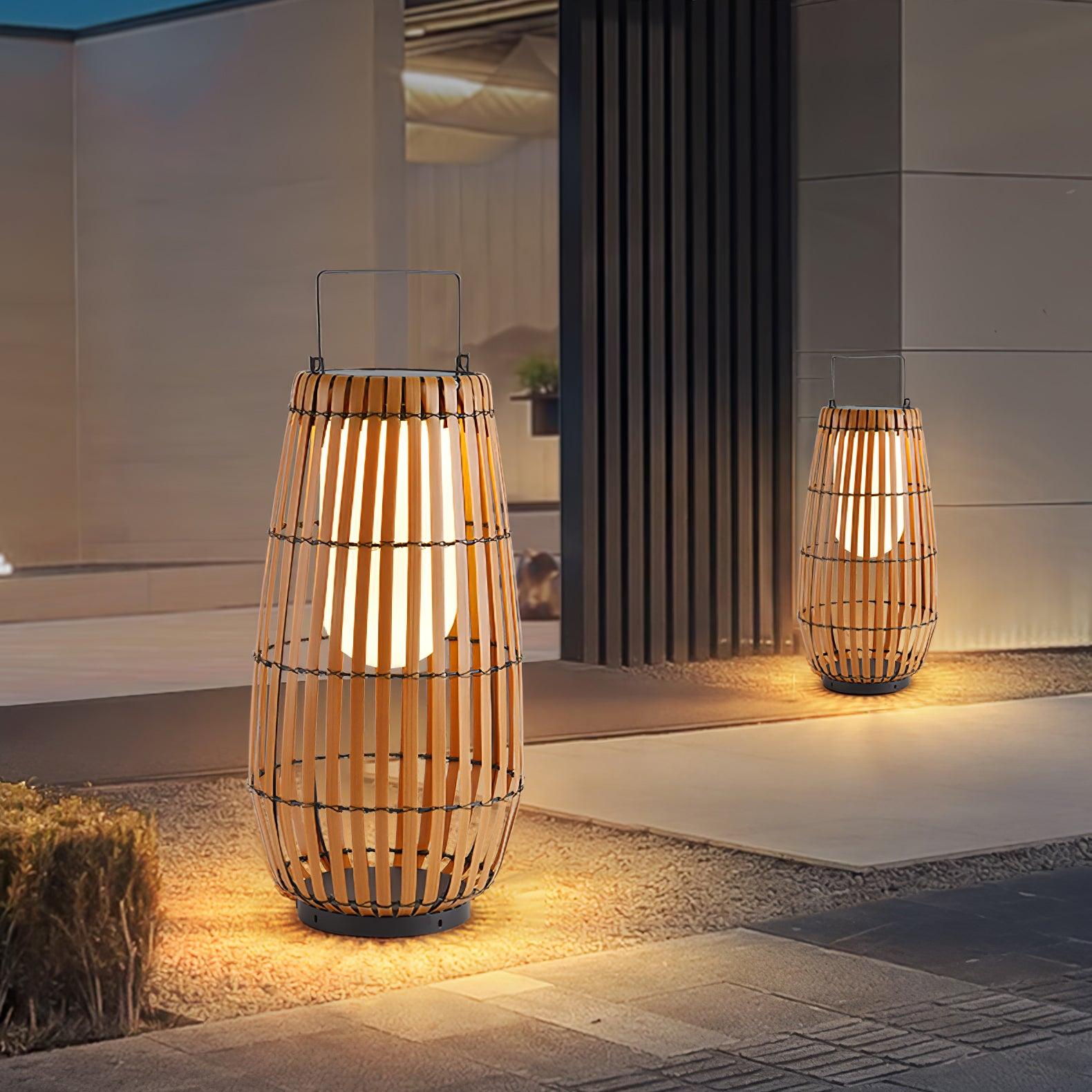 Tropic Braid Lantern Outdoor Lamp