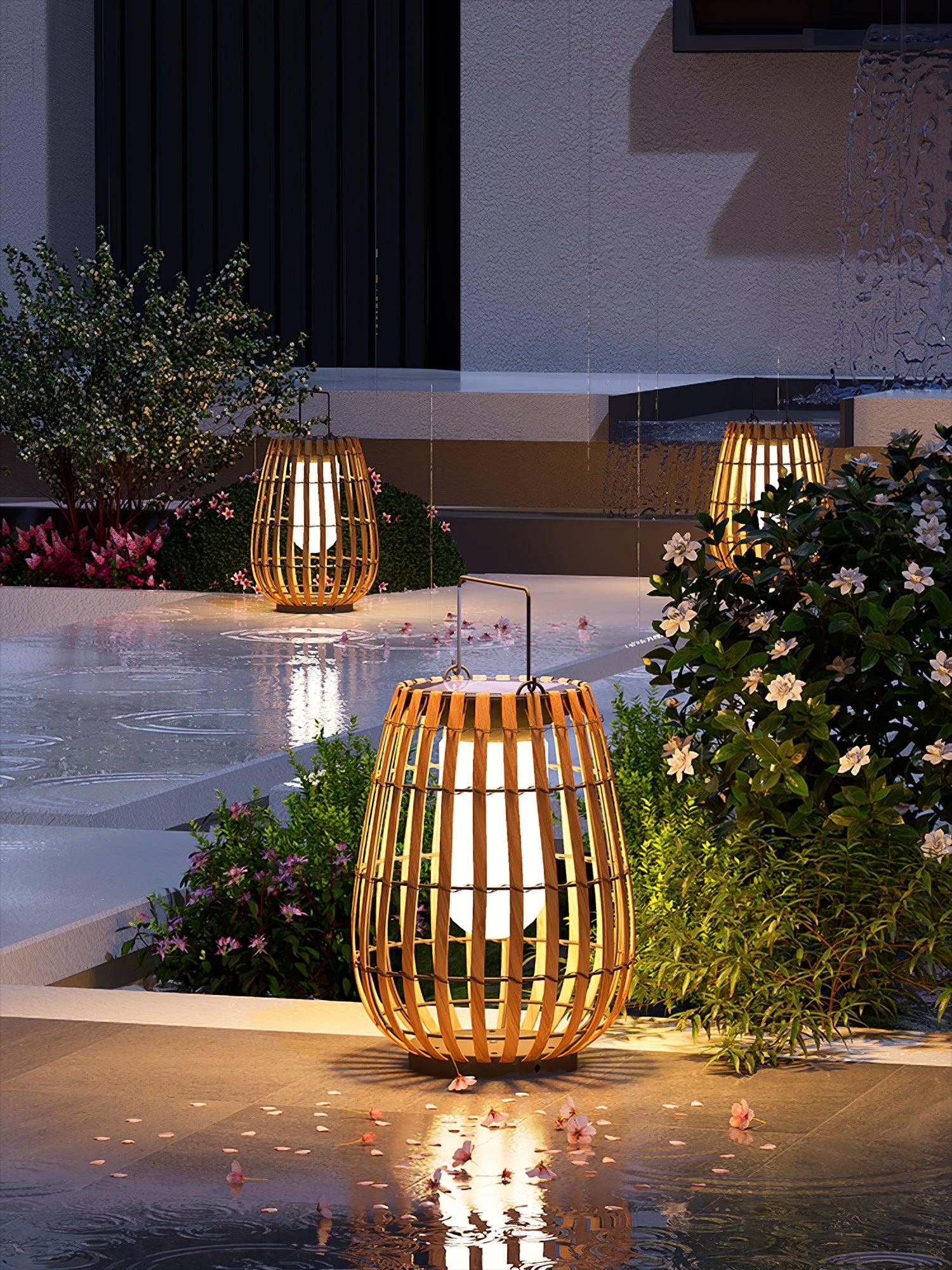 Tropic Braid Lantern Outdoor Lamp