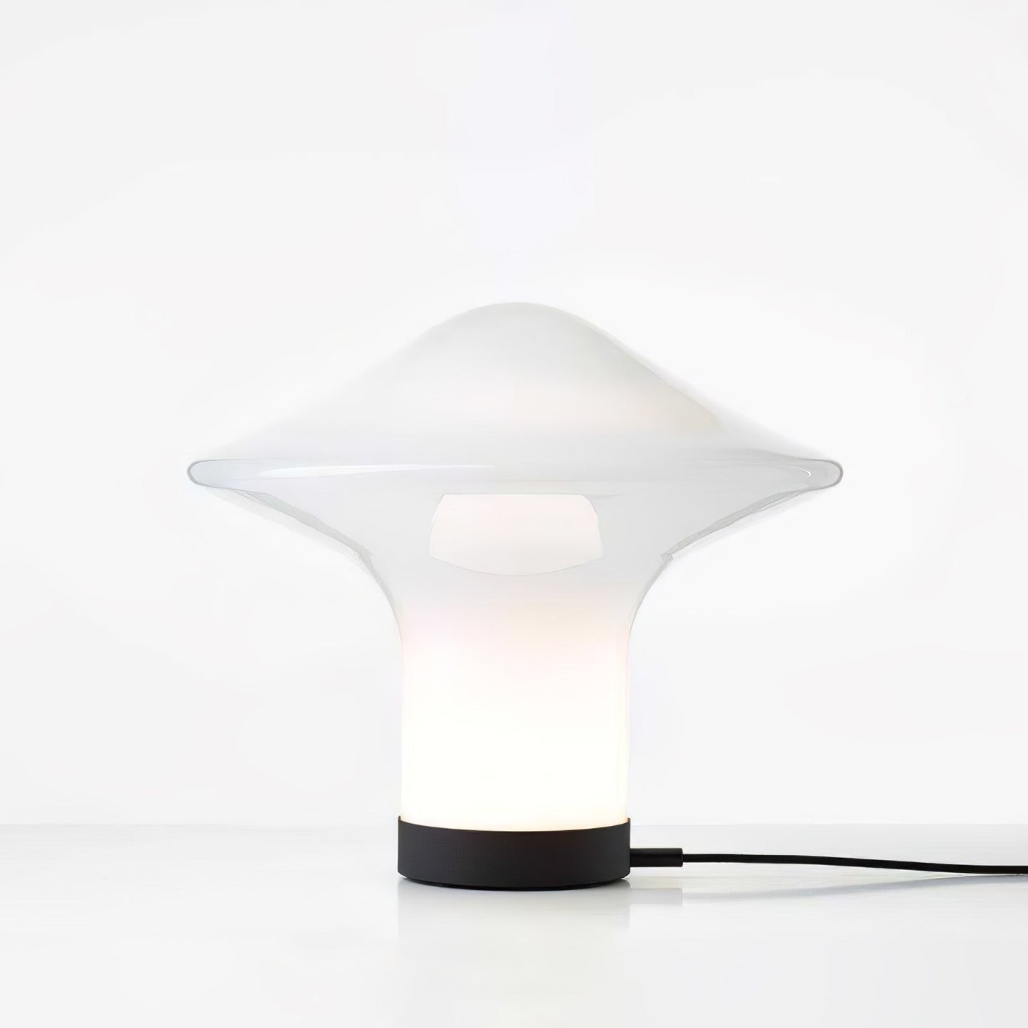 Spider Table Lamp | Metal & Glass | Black, Grey, or White Shade