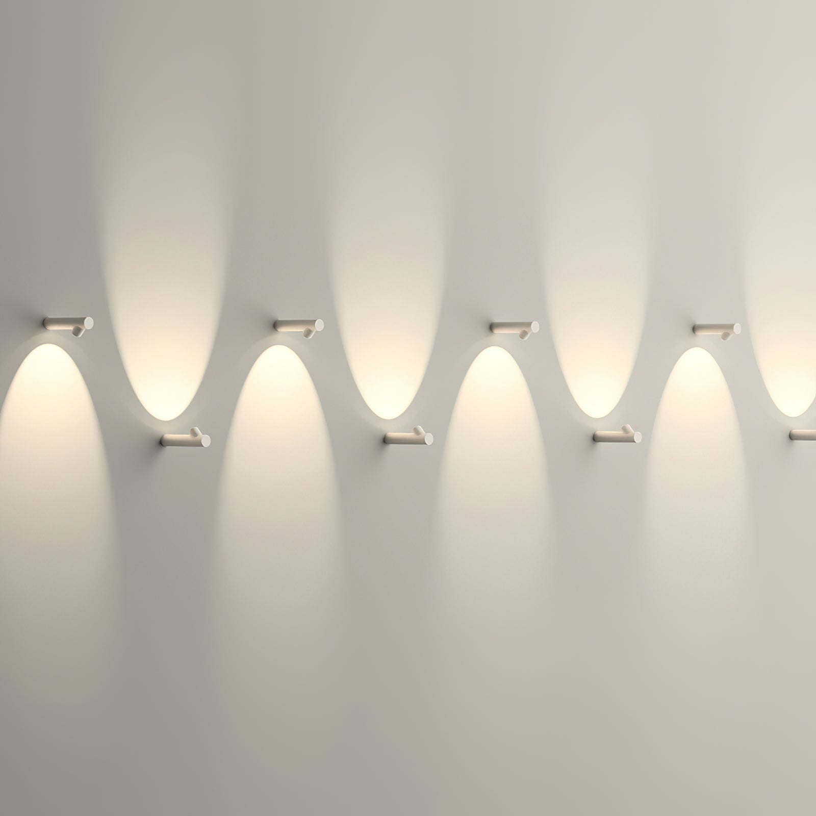 Tube Wall Sconce | Metal & Aluminum | Set of 2 | Black & White